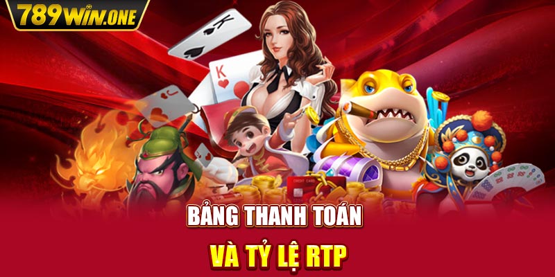 Bảng thanh toán và tỷ lệ RTP